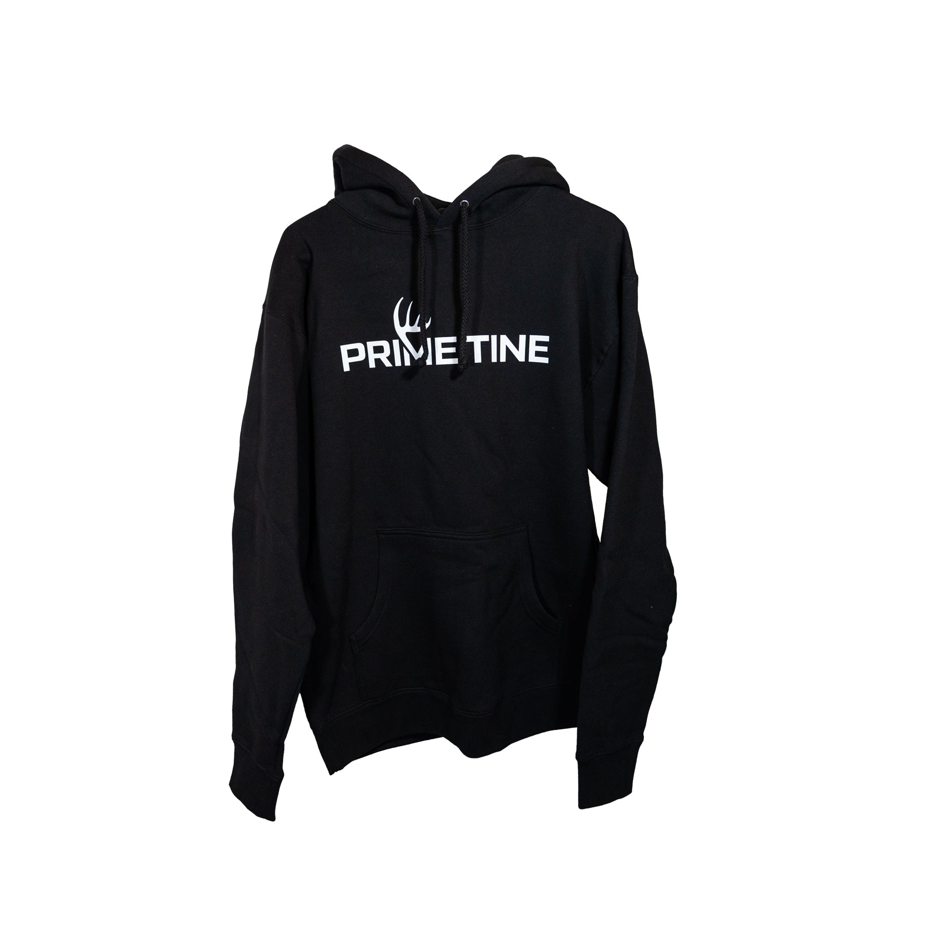 PrimeTine Black Hooded Sweatshirt