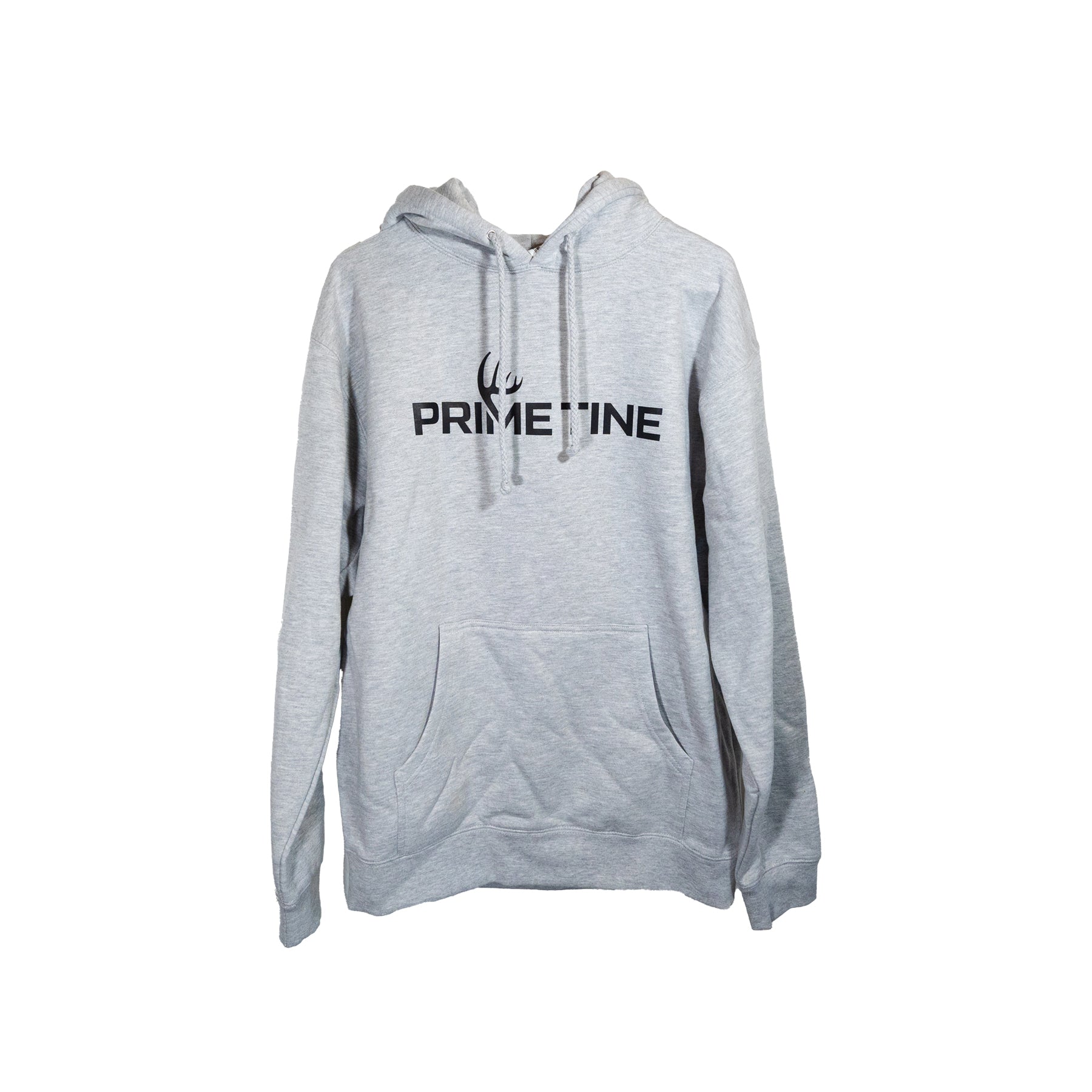 PrimeTine Gray Hooded Sweatshirt