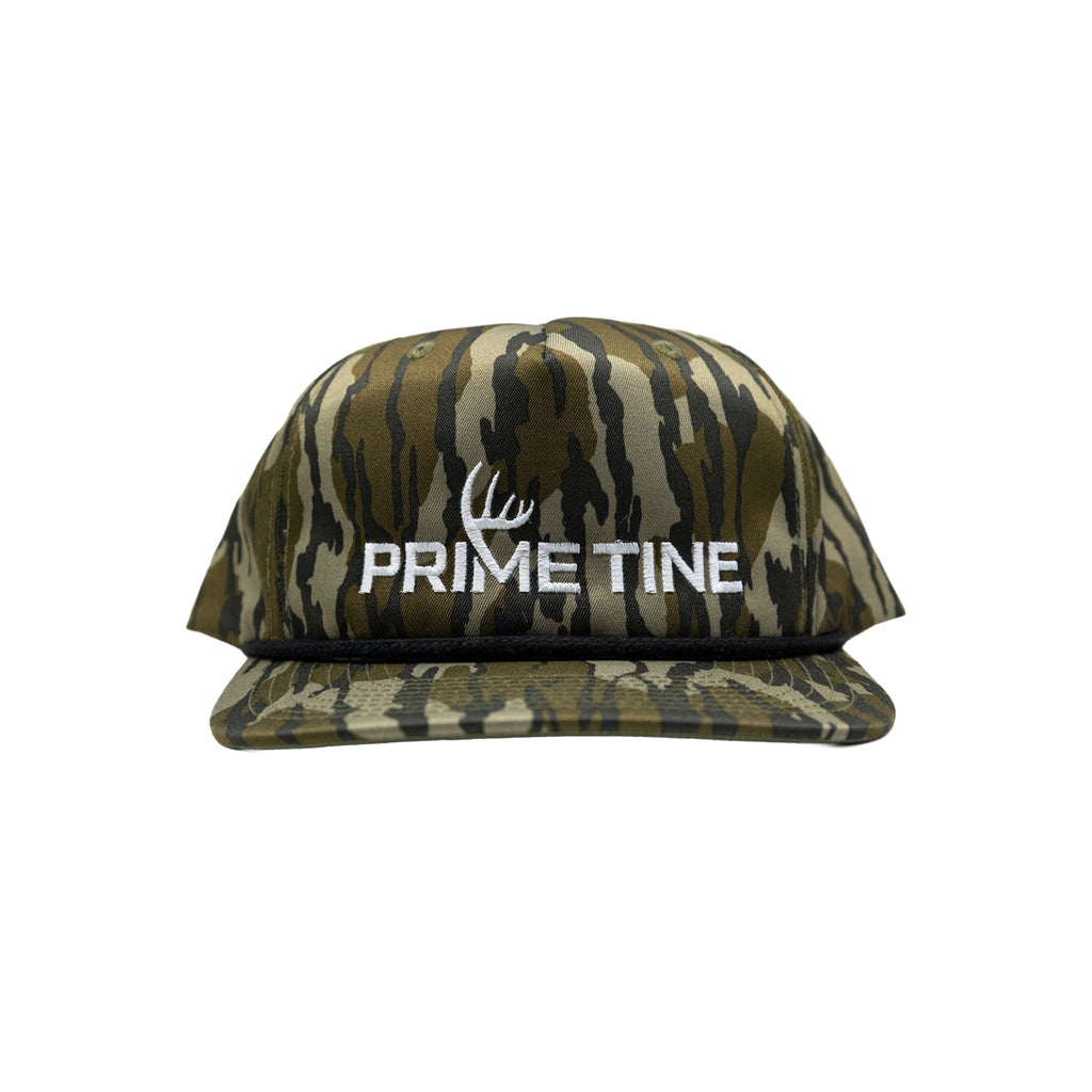 PrimeTine Bottomland Camo Rope Hat